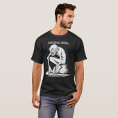 Geduld is een deugd - Fantasy Creature Illustrati T-shirt (Voorkant volledig)