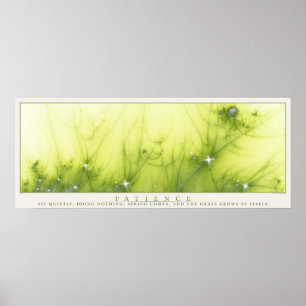 Geduld Poster