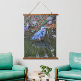 geduldig wachten hangend wandkleed