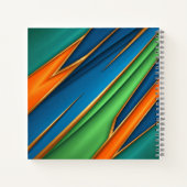 Gedurfd en energiek notitieboek (Achterkant)