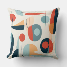 Gedurfd midden eeuw modern Abstract Kussen