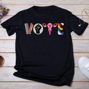 Gedurfde politieke verklaring Stemming T-shirt