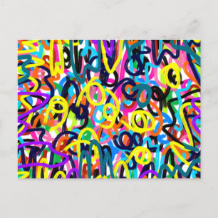 Gedurfde Pop Art Briefkaart