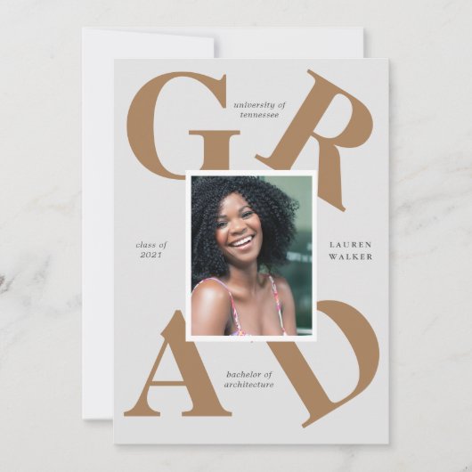 gedurfte de kleuren van de manuscriptschool afstud kaart (Voorkant)