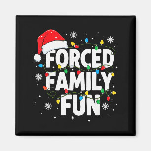 Gedwongen Familie Pret Shirt Mannen Vrouwen Kinder Magneet