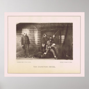 Gedwongen Mok — Victoriaans ERA Zelden Krimpfoto Poster