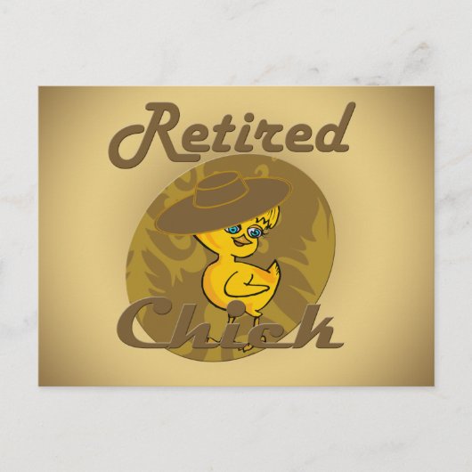 Gee Chick #6 Briefkaart (Voorkant)