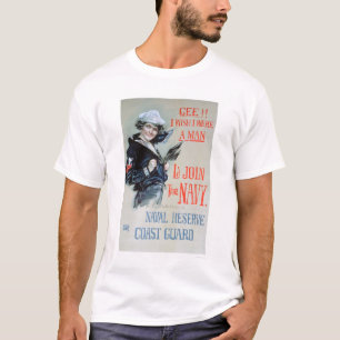 Gee! Ik zou willen dat ik een Man was (US02281) T-shirt