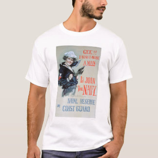 Gee! Ik zou willen dat ik een Man was (US02281) T-shirt