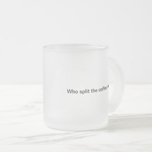 Gee tasse de café de Whiz (Devant droit)