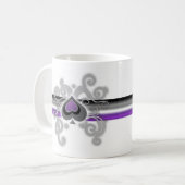 Geebotts kleur ace spade logo pride vlag mok (Voorkant links)