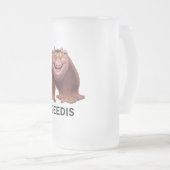 Geedis Frosted Beer Mug (Devant droit)
