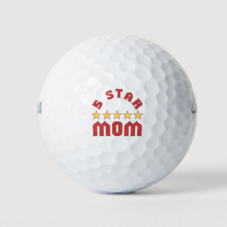 Geef 5 sterren aan super mama golfballen