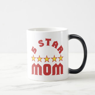 Geef 5 sterren aan super mama magische mok