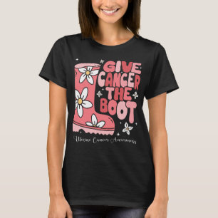 Geef baarmoederkanker het Boot Shirt