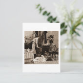 Geef Baby haar fles op 6  stereoview Briefkaart (Staand voorkant)