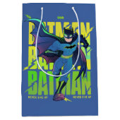 Geef Batman nooit op met grafisch programma Medium Cadeauzakje (Voorkant)