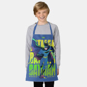 Geef Batman nooit op met grafisch programma Schort (Gedragen)