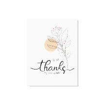 Geef bedankt aan de Heer