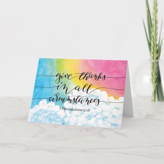 Geef Bedankt alle omstandigheden (Voorkant)