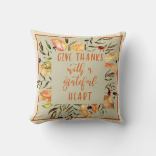 Geef Bedankt - Autumn Wreath Pillow Kussen