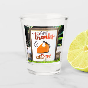 Geef Bedankt en eet Thanksgiving uit Shot Glas