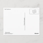 Geef Bedankt (Herfst Collage) Briefkaart (Achterkant)