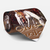 geef bedankt indiaans stropdas (Opgerold)