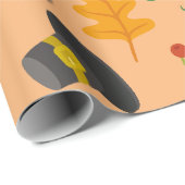 Geef Bedankt inpakpapier (Rol Hoek)