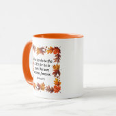 Geef Bedankt keramische Mok (Voorkant links)