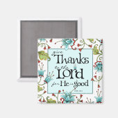 Geef Bedankt - Magnet Magneet (Voorkant / Achterkant)