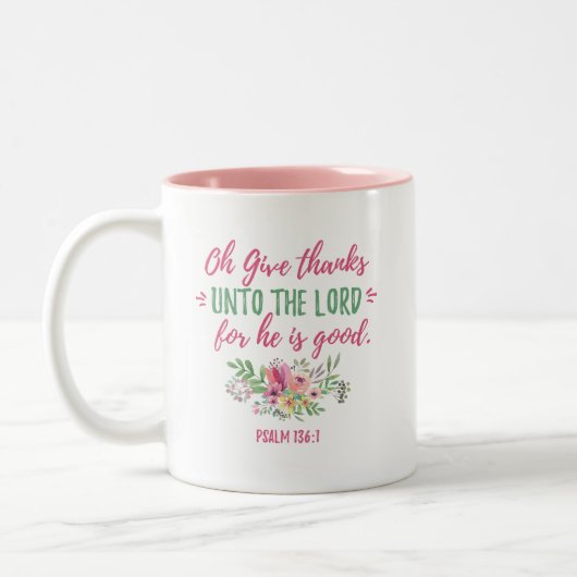 "Geef Bedankt" Mok Scriptkoffie (Links)