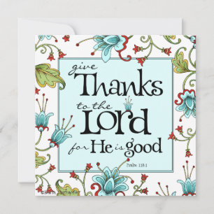 Geef Bedankt - Uitnodiging of Flat Card