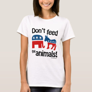 Geef de dieren geen voer - t-shirt