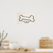 GEEF DE DOC EEN POSTER BOODSCHAP (Keuken)