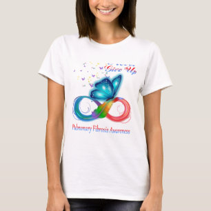 Geef de gevoeligheid voor pulmonale fibrose nooit t-shirt