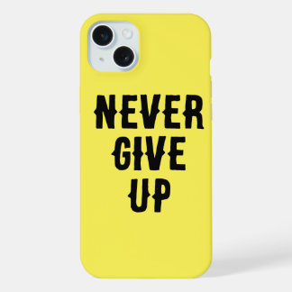 Geef de iPhone-hoes nooit op - geef uw reis kracht iPhone 15 Plus Case