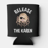 Geef de Karen vrij Blikjeskoeler (Achterkant)