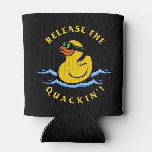 Geef de makreel vrij" blikjeskoeler (Achterkant)