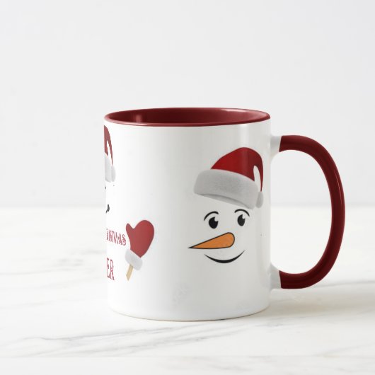 Geef de naam van uw kind aan! Hot Chocolade* Mok (Rechts)