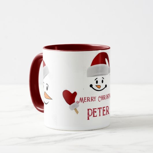 Geef de naam van uw kind aan! Hot Chocolade* Mok (Voorkant links)