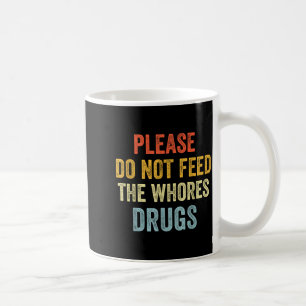 Geef de S geen drugs Koffiemok