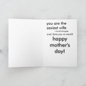 GEEF DEZE KAART AAN JE VROUW VOOR MOEDERDAG! (Binnen)