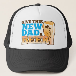 Geef deze nieuwe vader een BEER@! Trucker Pet