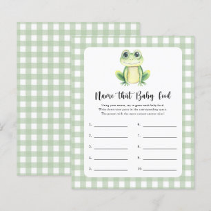 Geef die baby eten - Kikker baby shower