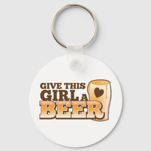 Geef dit meisje een Bier ND Sleutelhanger