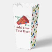 geef een shout out out popcorn bedankdoosjes (Achterkant)