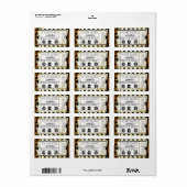 Geef één sparen de Datum toe Etiket (Full Sheet)