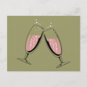 Geef een Toast exemplaar Briefkaart (Voorkant)