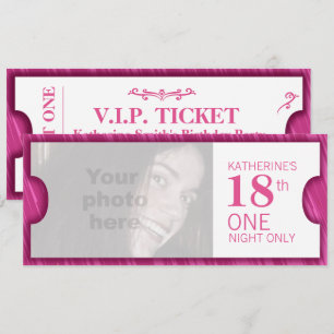 Geef één VIP 18e verjaardagsfeestje uit Kaart